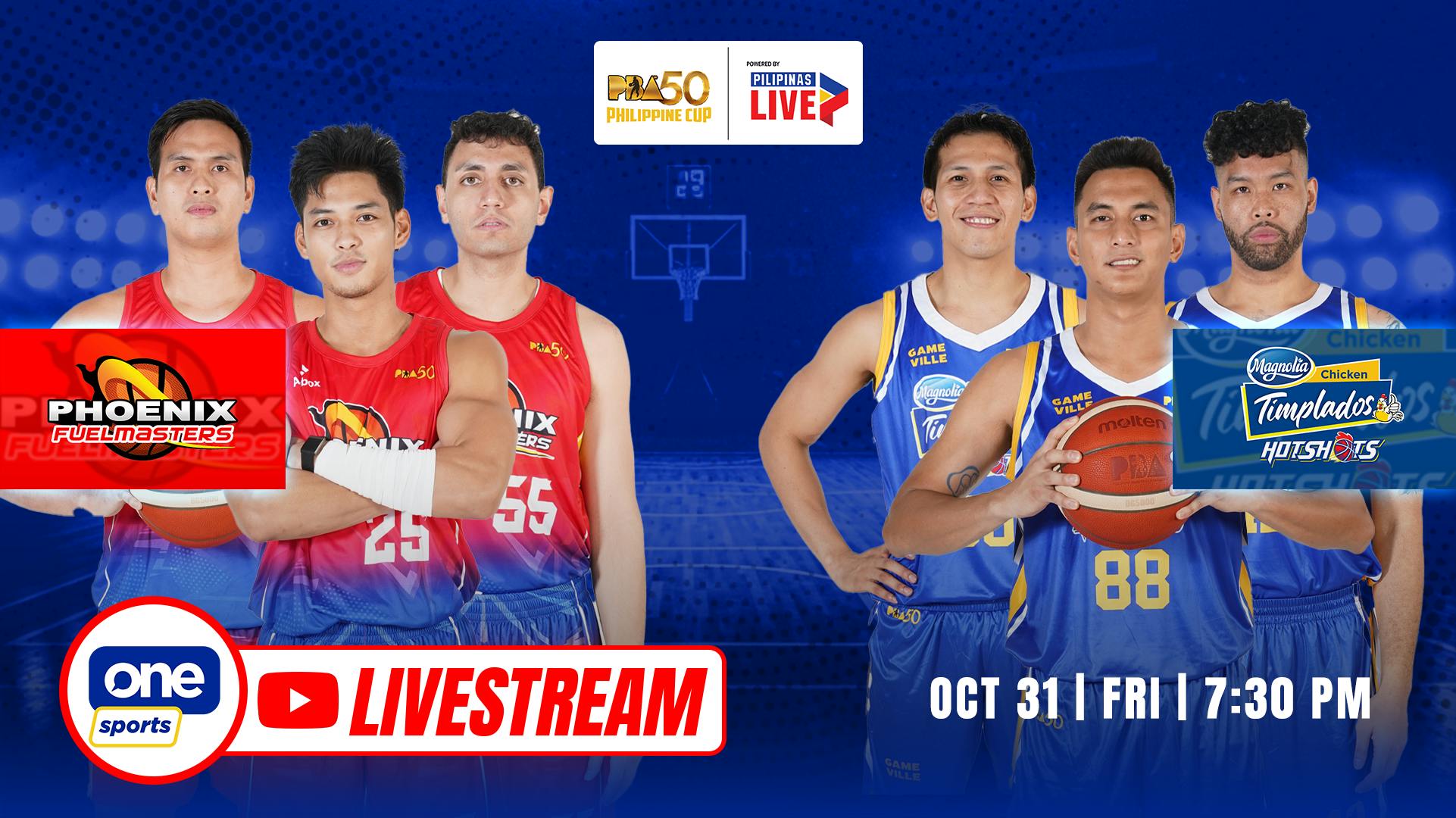 PBA LIVESTREAM: Phoenix Fuel Masters vs Magnolia Hotshots | Philippine Cup